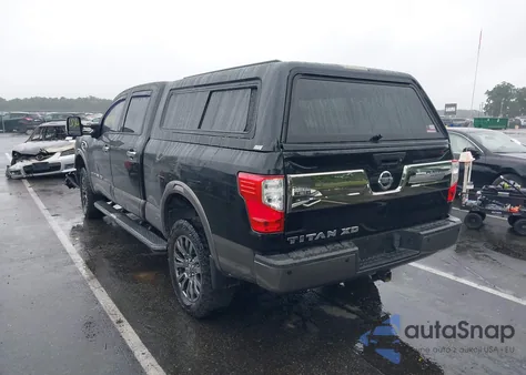 2016 Nissan Titan Xd Platinum Reserve Diesel from USA, damaged, VIN 1N6BA1F40GN510638